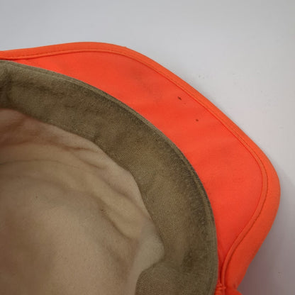 Remington Baseball Cap Orange XL Ear Flaps Thinsulate Blaze Hunting Winter Hat