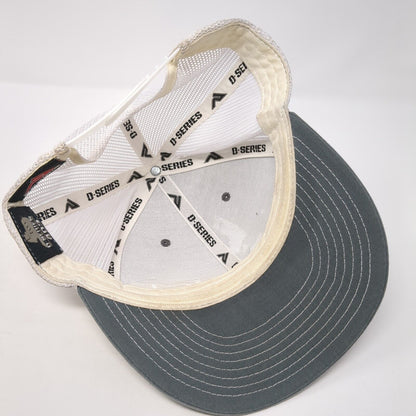 TSL Snapback Trucker Hat Gray OS Adjustable Mesh Back D Series Pacific Headwear