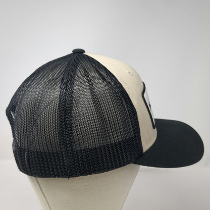 Shinko Trucker Hat Black One Size Motorcycle Tires Mesh Back Logo Patch Snapback