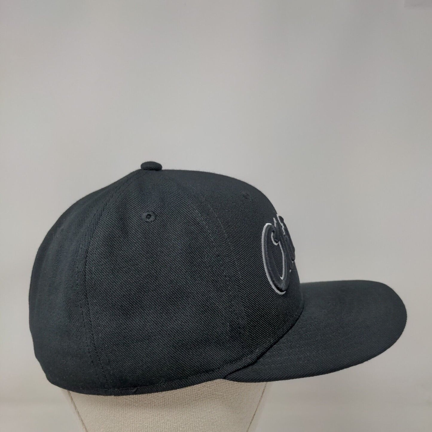 Fanatics Chicago White Sox Fitted Hat Black Size 7 1/8 Embroidered Logo MLB