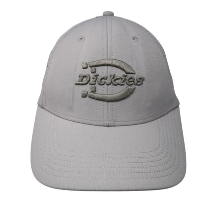 Dickies Fitted Hat Gray One Size A-Flex Stretch Embroidered Laser Cut