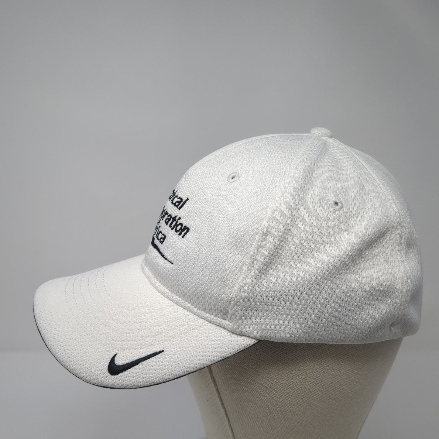 Electrical Corporation of America Fitted Baseball Cap White Large Legacy91 Nike