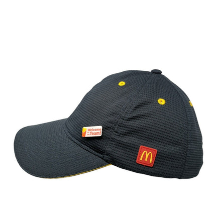 McDonald's Snapback Hat Black One Size Welcome to the Team Uniform