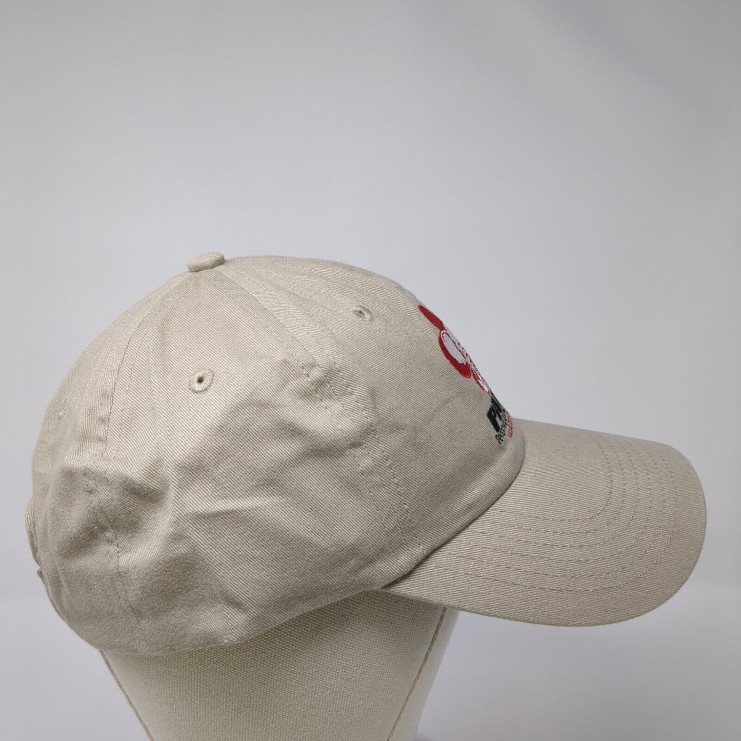PAWS Performance Animal Welfare Society Strapback Hat Beige One Size Adjustable
