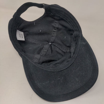 Pink Heart Breast Cancer Awareness Slideback Hat Black OS Adjustable Cotton
