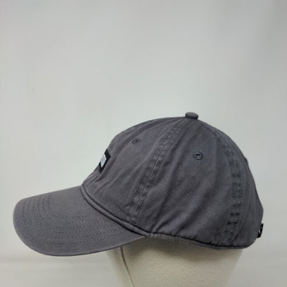 PUMA Patch Slideback Hat Gray One Size Adjustable 6 Panel Vent Holes