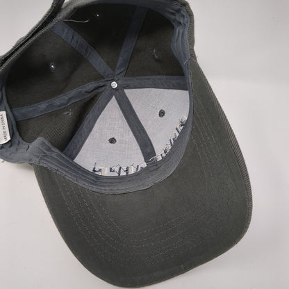 Harrah's Reno Strapback Hat Gray One Size Adjustable Embroidered 6 Panel