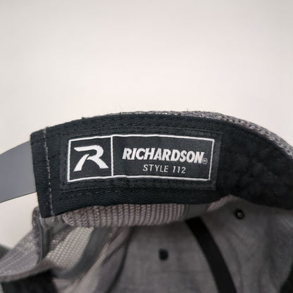 JTS Johnson Thermal Systems Snapback Trucker Hat Black OSFA Mesh Back Richardson