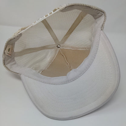 West Coast Glass Distributors Snapback Trucker Hat White OSFA Mesh Back