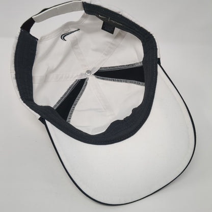Tires Les Schwab Strapback Hat White One Size Adjustable Heritage86 Nike Dri-Fit
