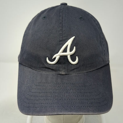 Atlanta Braves MLB Twins Enterprise Baseball Cap Blue M Fitted Hat Embroidered
