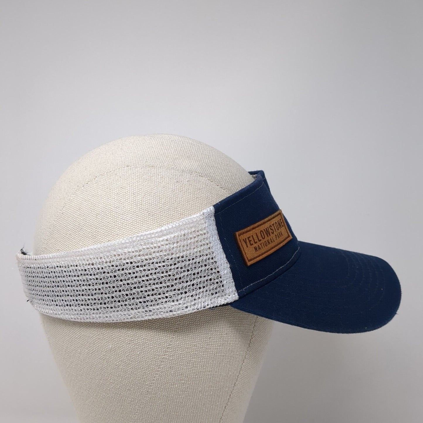 Yellowstone National Park Snapback Sun Visor Hat Blue One Size Locale