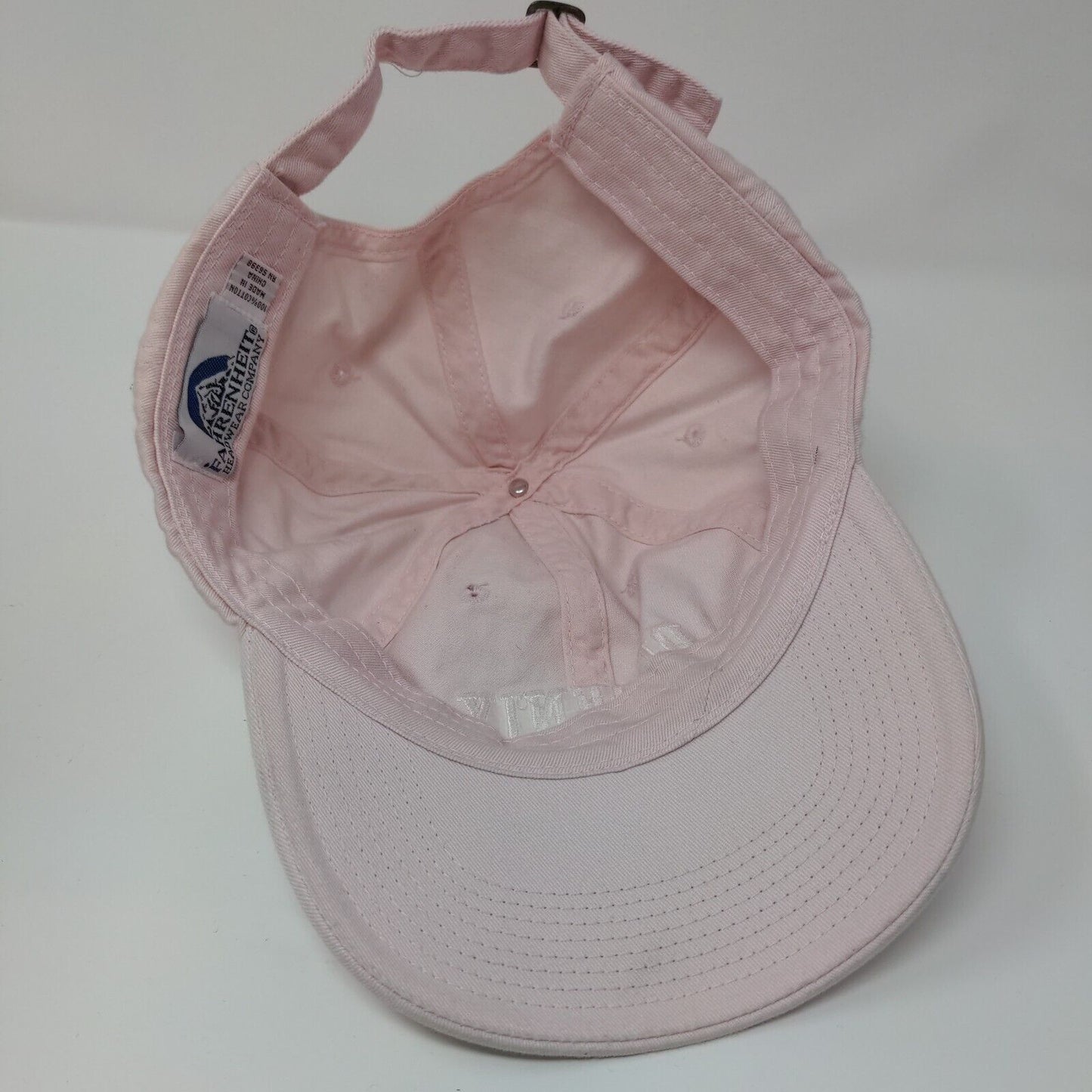Phoenix Arizona Slideback Hat Pink OSFA Solid Embroidered Fahrenheit