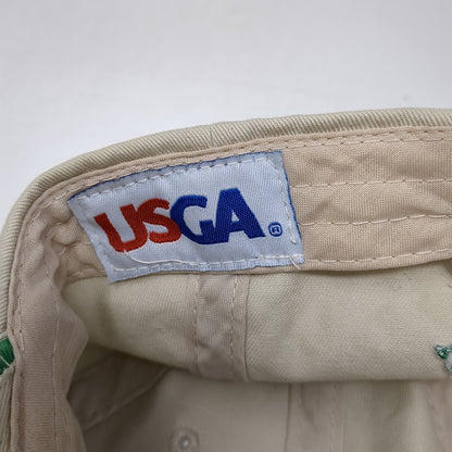 US Open 2007 Oakmont USGA Member Baseball Cap Beige OS Adjustable Embroidered