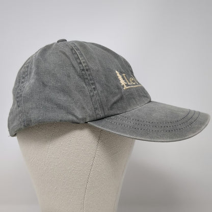 KP Baseball Cap Gray One Size Lee Valley Tools Tree Embroidery Slideback hat