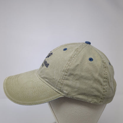 Rice Farms Strapback Hat Green One Size Adjustable Embroidered Otto