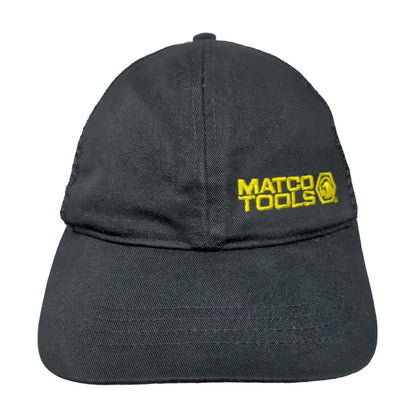 Matco Tools Snapback Mesh Back Trucker Hat Black One Size Embroidered