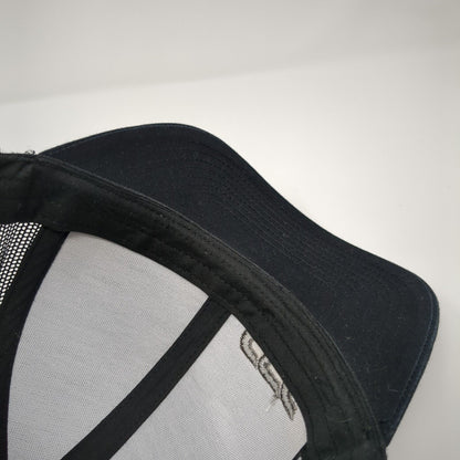CSC Snapback Mesh Back Trucker Hat Black One Size Pacific Headwear