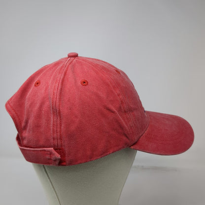 Ouray Baseball Cap Red One Size Sun Valley Idaho Silver Creek Adjustable Hat