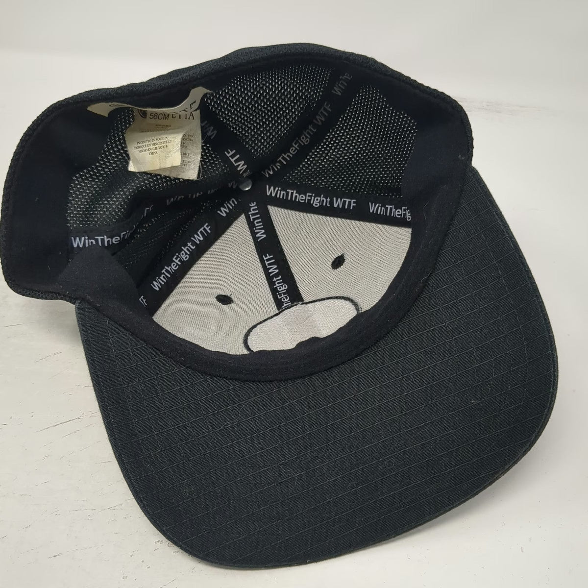 Beretta Baseball Cap Black 56 CM Mesh Back Patch Front WinTheFight Range Hat