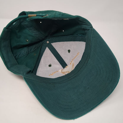 Soaring To Serenity Slideback Hat Green One Size Adjustable Embroidered