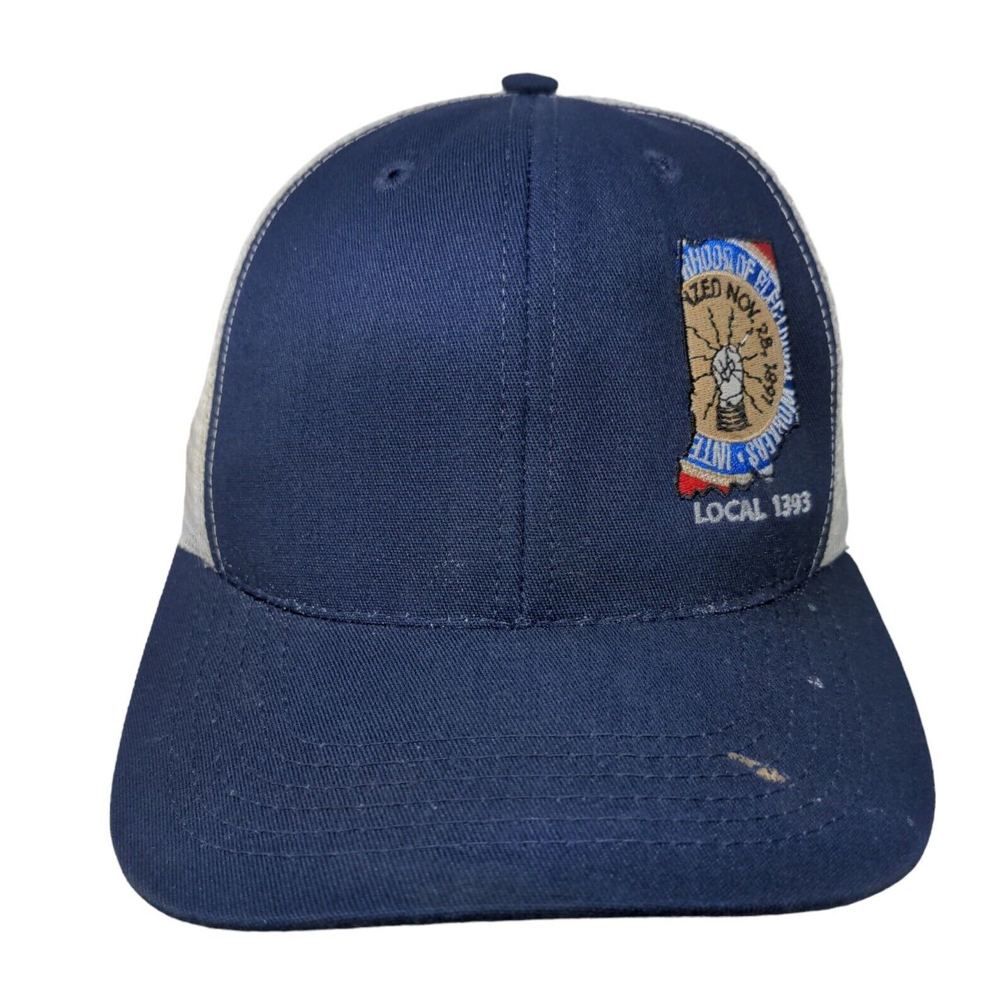 Outdoor Cap Men's Strpaback Mesh Back Hat IBEW Brotherhood of Electrical Workers