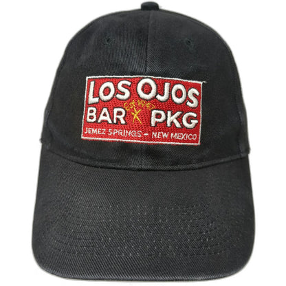 Otto Baseball Cap Black One Size Los Ojos Bar PKG Jemez Springs New Mexico Hat