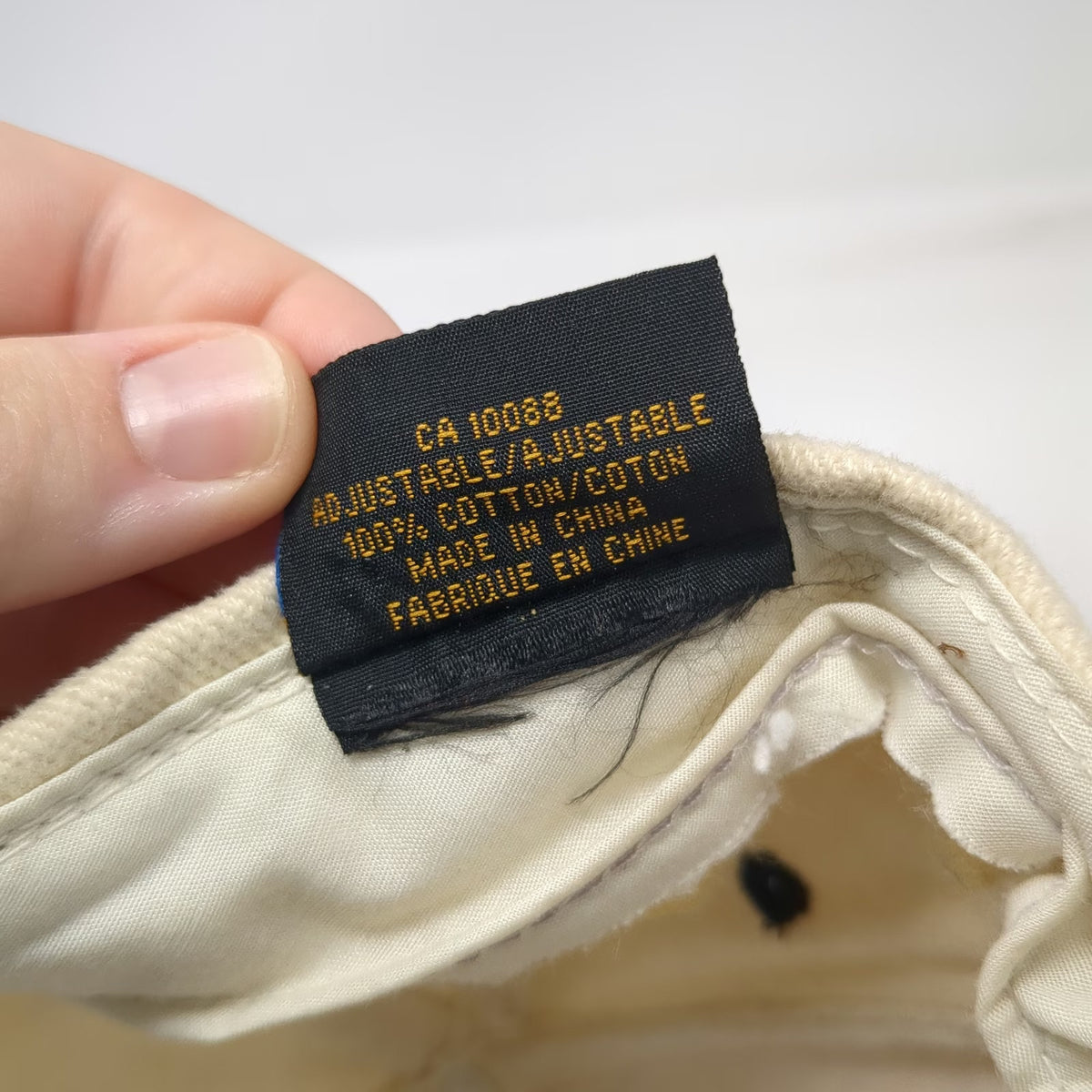 Celsius Baseball Cap Beige One Size Halifax Canada Strapback Two Tone Hat