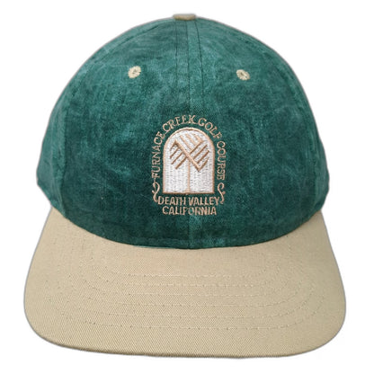 Fairway Blues Baseball Cap Green OSFM Furnace Creek Golf Course Death Valley Hat