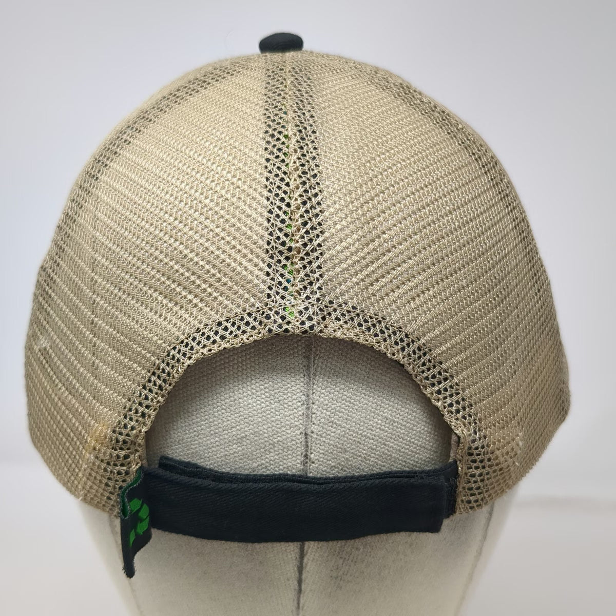 Royal Resortwear Zoo Boise Black One Size Baseball Cap Mesh Recycled Strap Hat