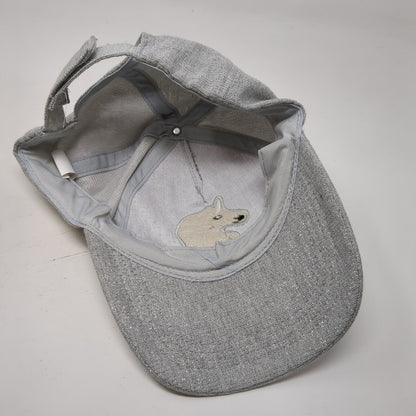Unicorn Patch Strapback Hat Gray OSFA Adjustable Solid Outdoor