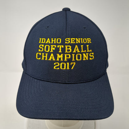 Idaho Senior Softball Champions 2017 Adult Strapback Hat Blue OS Performance