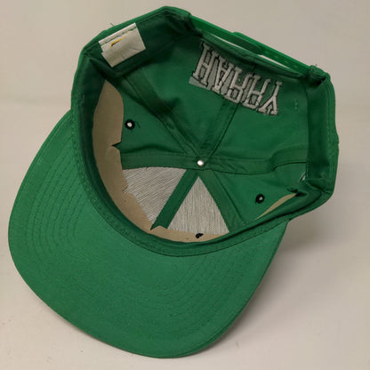 Checkered Flag Men's Snapback Hat Green Harry Grant #33 Embroidered Logo