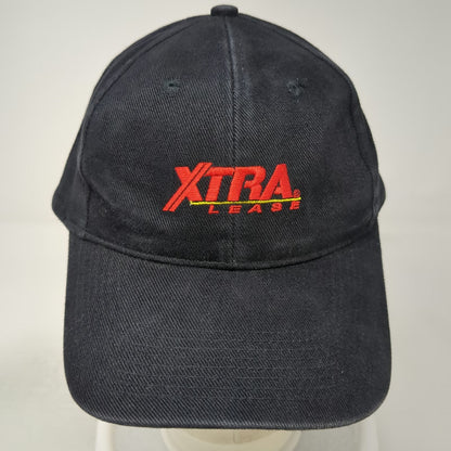 Head To Toe XTRA LEASE Logo Baseball Cap Black One Size Adjustable Slideback Hat