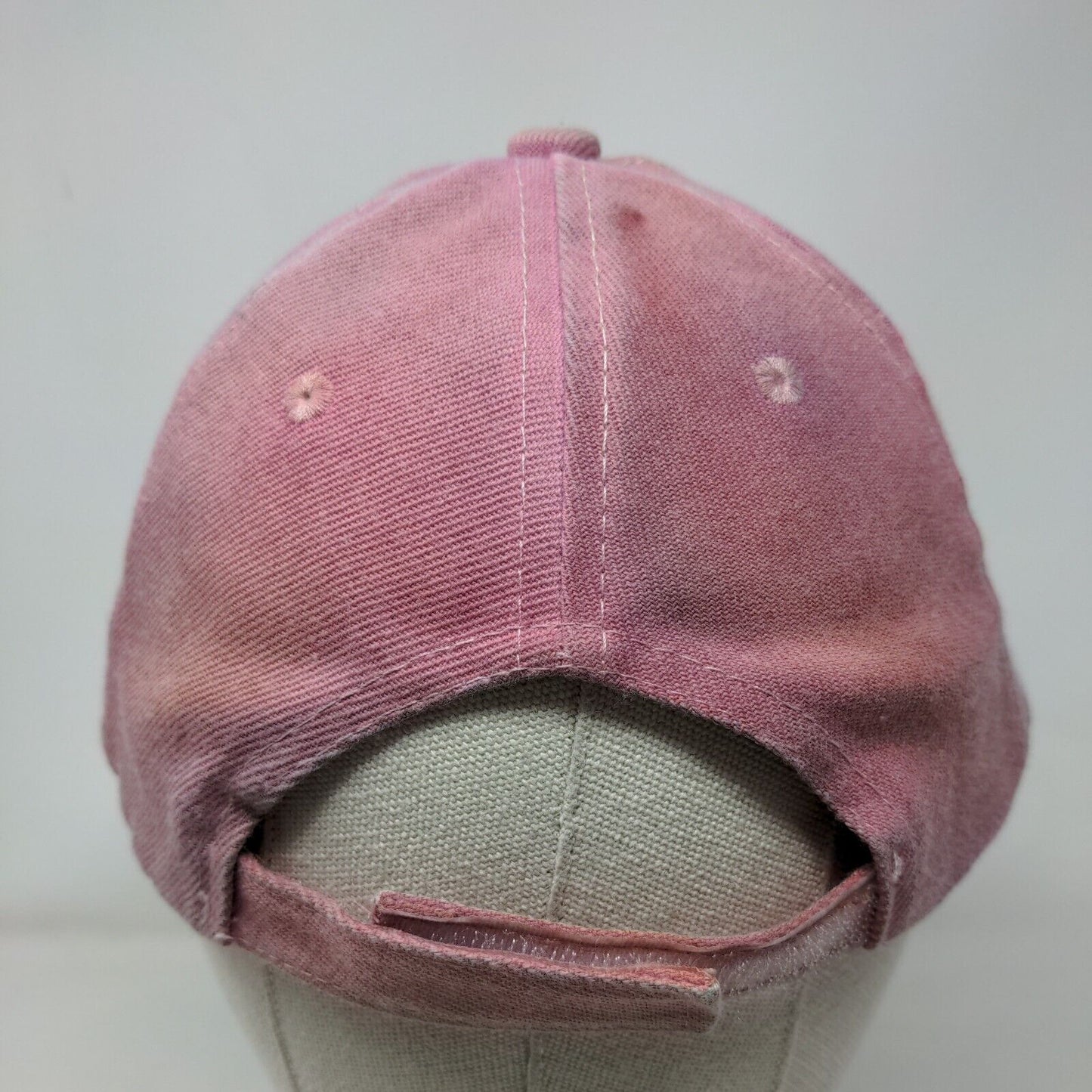 USA Strapback Hat Multicolor One Size Adjustable Embroidered Patriotic Tie Dye