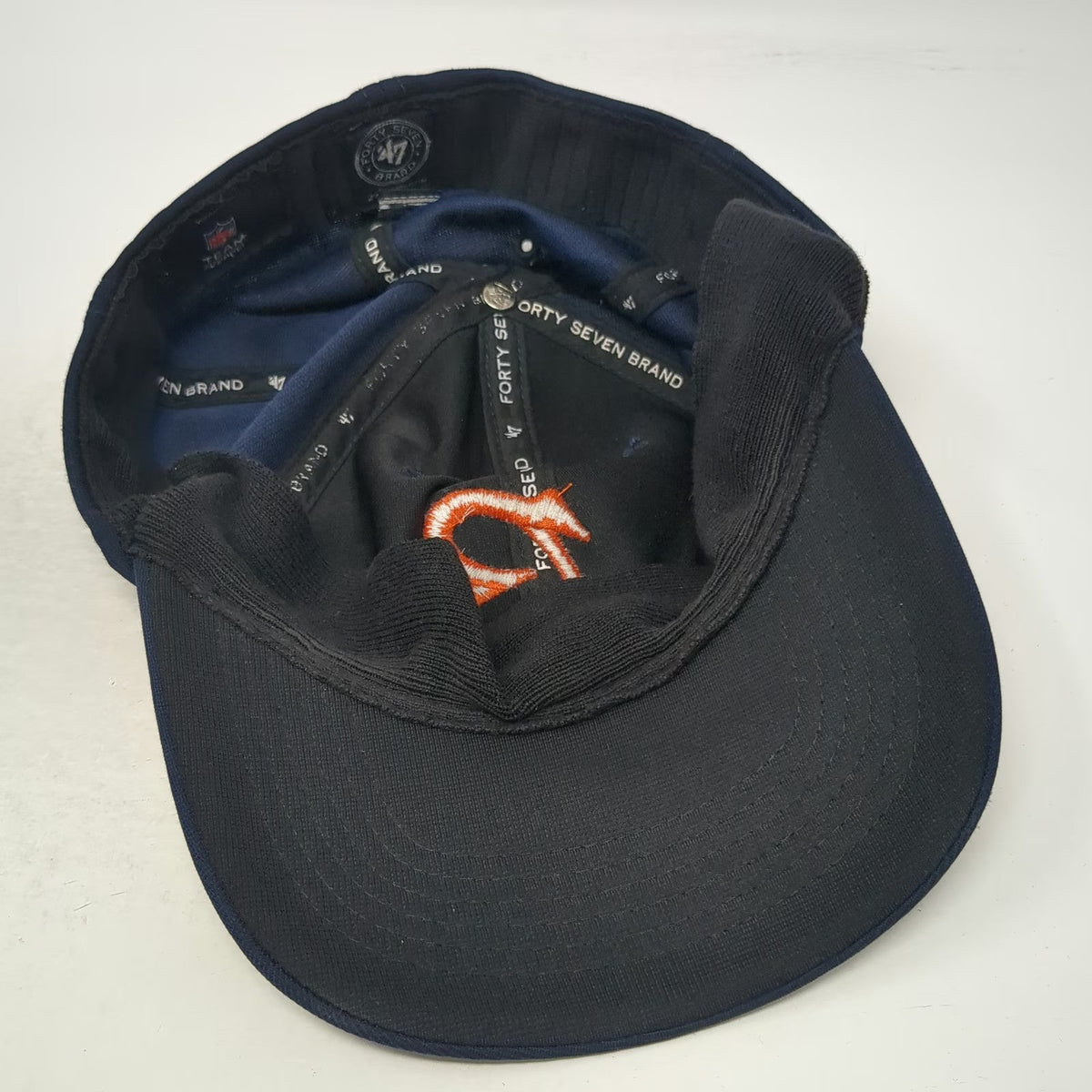 Chicago Bears NFL 47 Brand Blue Cap One Size Stretch Fit Embroidered Logo Hat