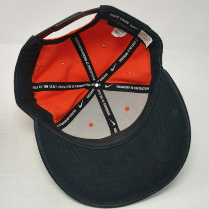 Nike MLB San Francisco Giants Snapback Hat Orange Black OS Web Baseball Cap