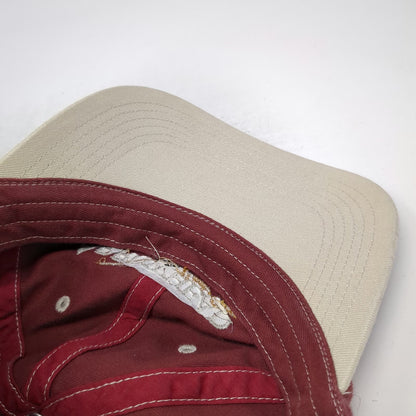 Port Authority Red Baseball Cap OSFM Arrowhead Potato Company Logo Hat Cotton