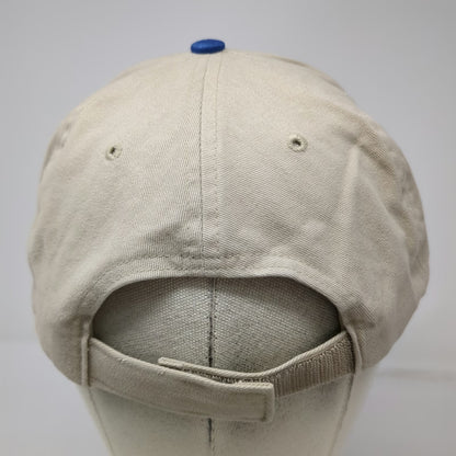 Richardson Baseball Cap Beige Blue One Size Holladay Engineering Strapback Hat