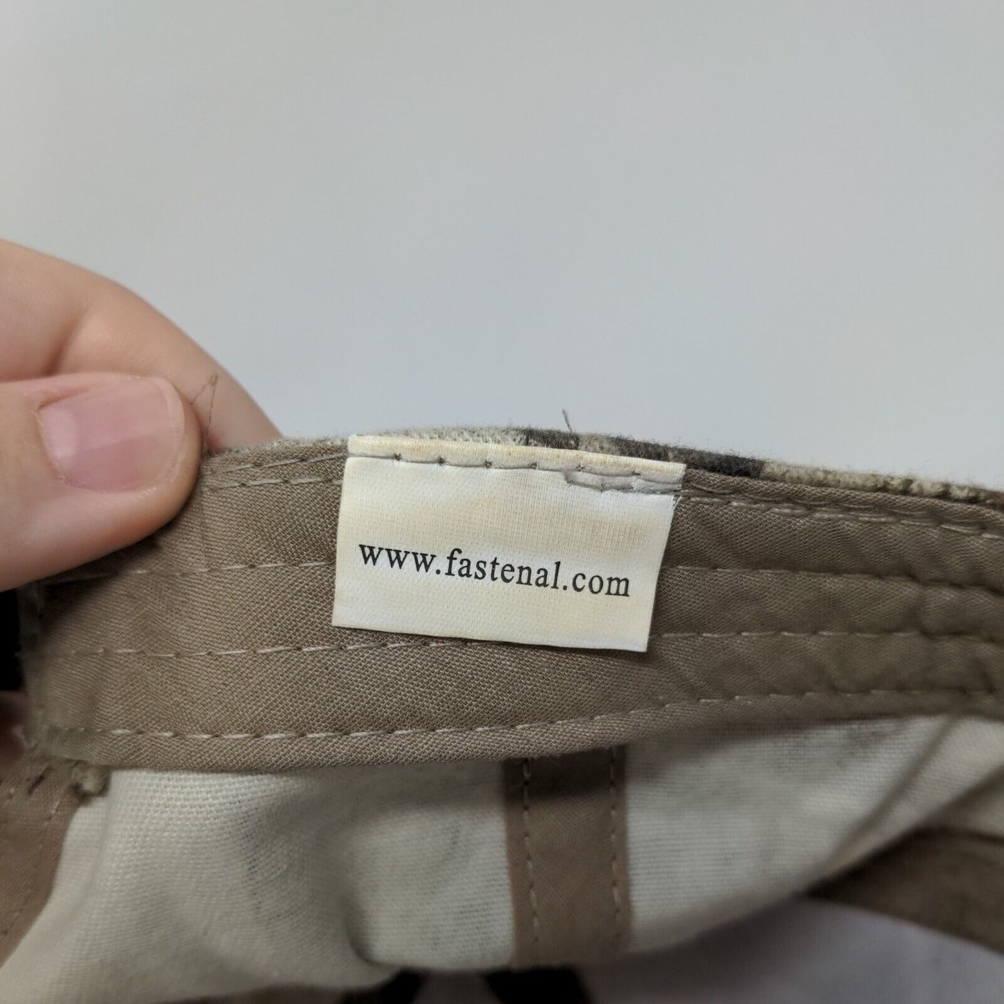 Fastenal Strapback Hat Camo One Size Embroidered Adjustable 6 Panel