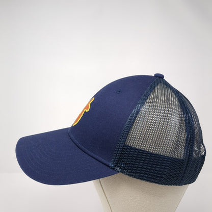 Cotopaxi Snapback Mesh Back Trucker Hat Blue One Size Solid Adjustable