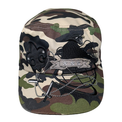 Something Special Fitted Cadet Army Cap Hat Camo One Size Embroidered