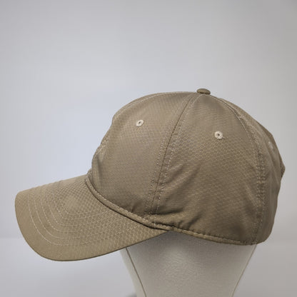Unbranded Slideback Baseball Cap Brown One Size Adjustable Lightweight Blank