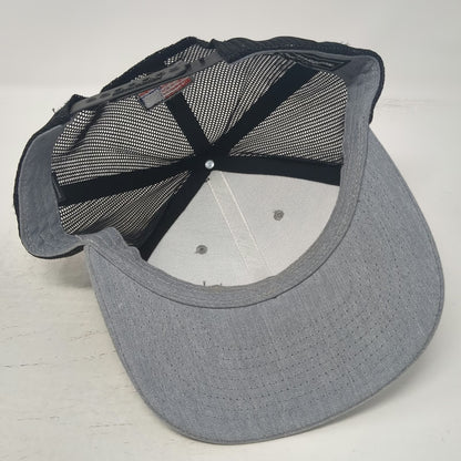 Richardson Trucker Hat Gray One Size Laird Manufacturing Mesh Back Snapback
