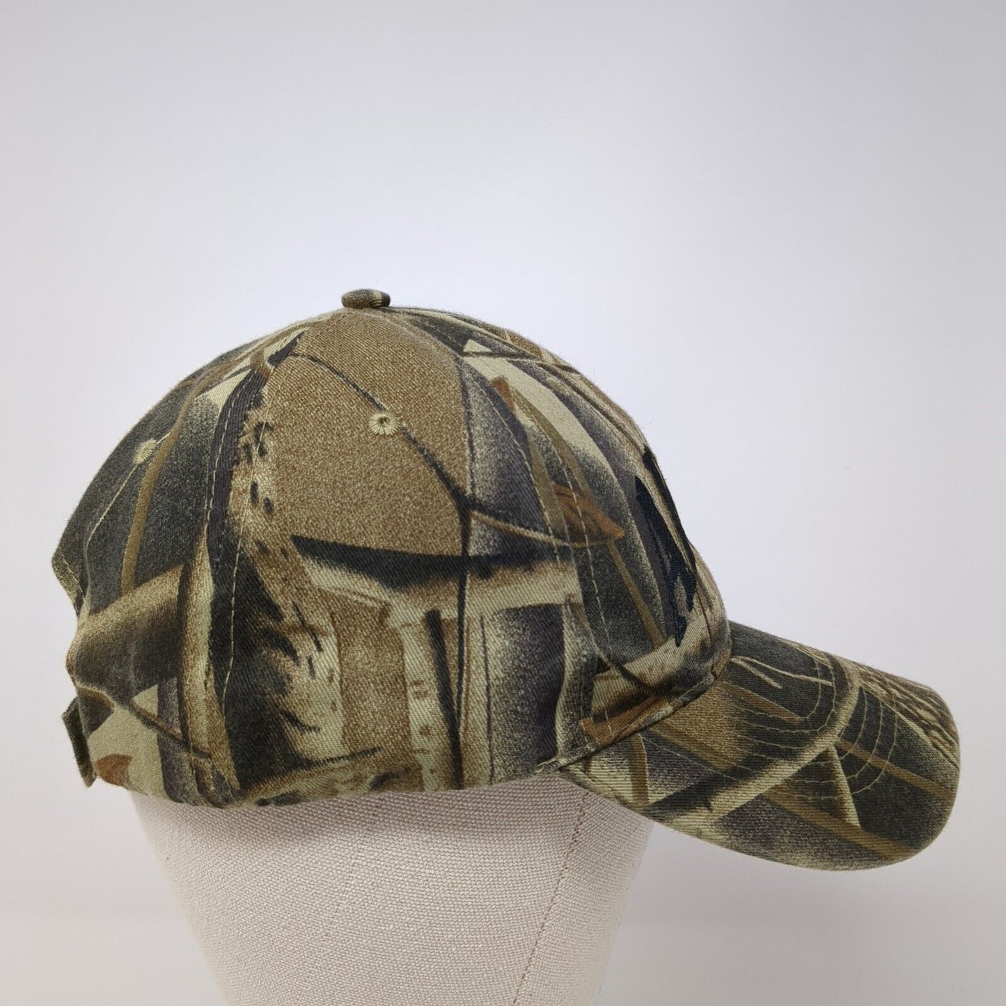 Army Strapback Hat Camouflage One Size Adjustable Embroidered Eagle Crest