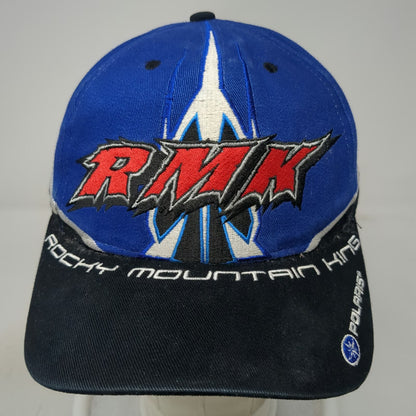 Pure Polaris RMK Rocky Mountain King Blue Baseball Cap One Size Strapback Hat