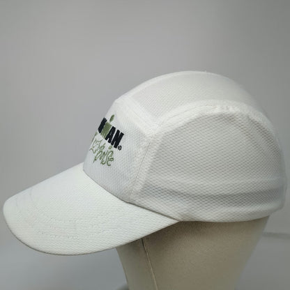 Headsweats 5 Panel Hat White One Size Ironman 70.3 Boise Performance Running