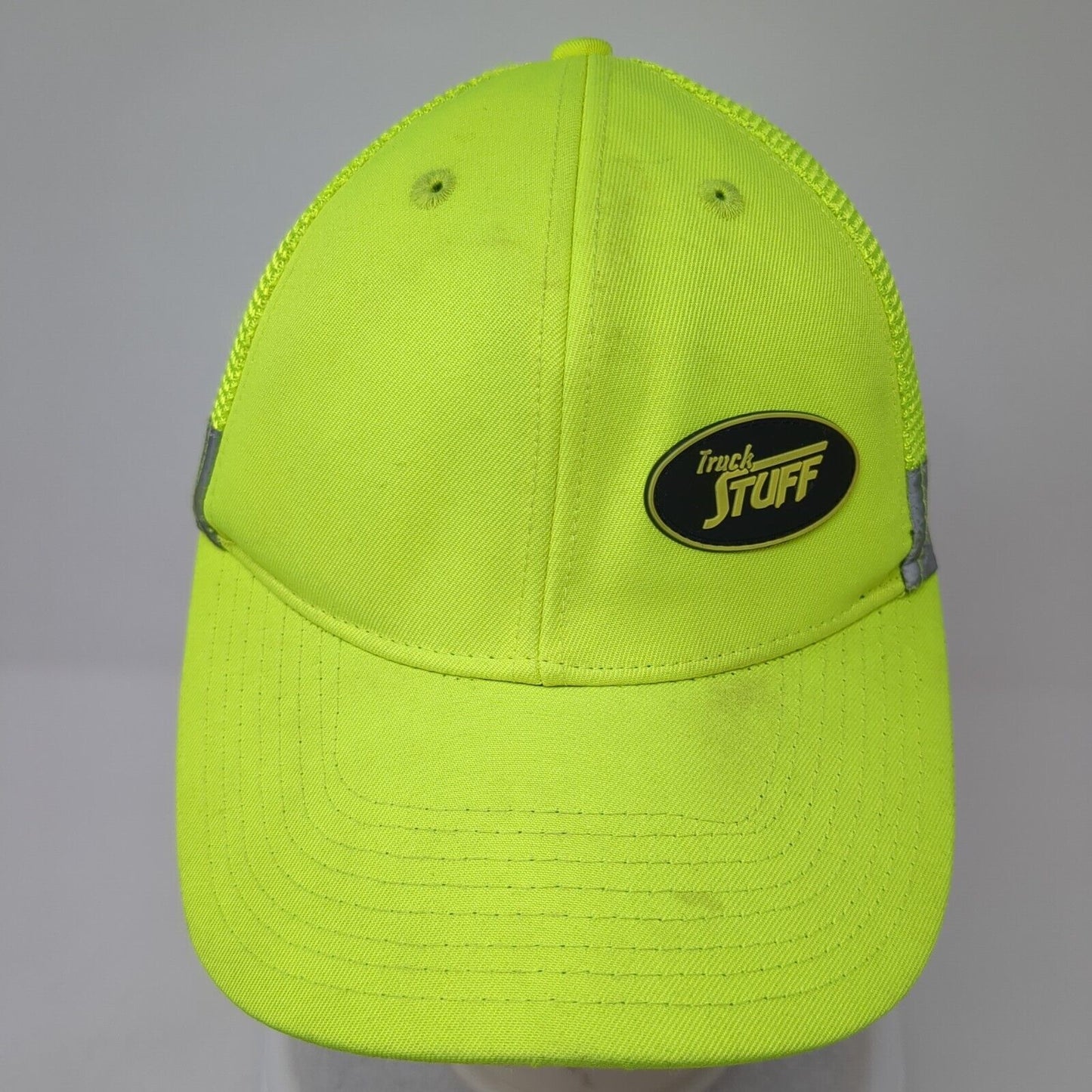 Truck Stuff Snapback Mesh Back Trucker Hat Green One Size Wild Wear