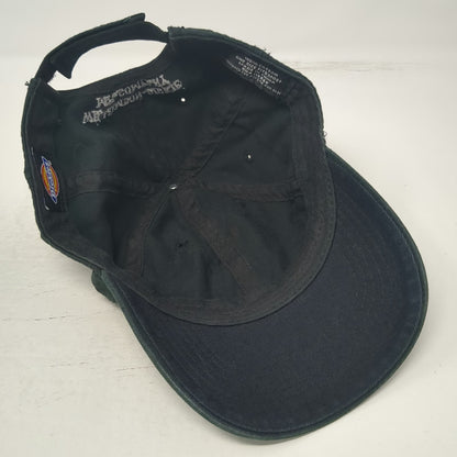 Dickies Baseball Cap Black One Size Strapback Williamson-Dickie Arched Logo Hat