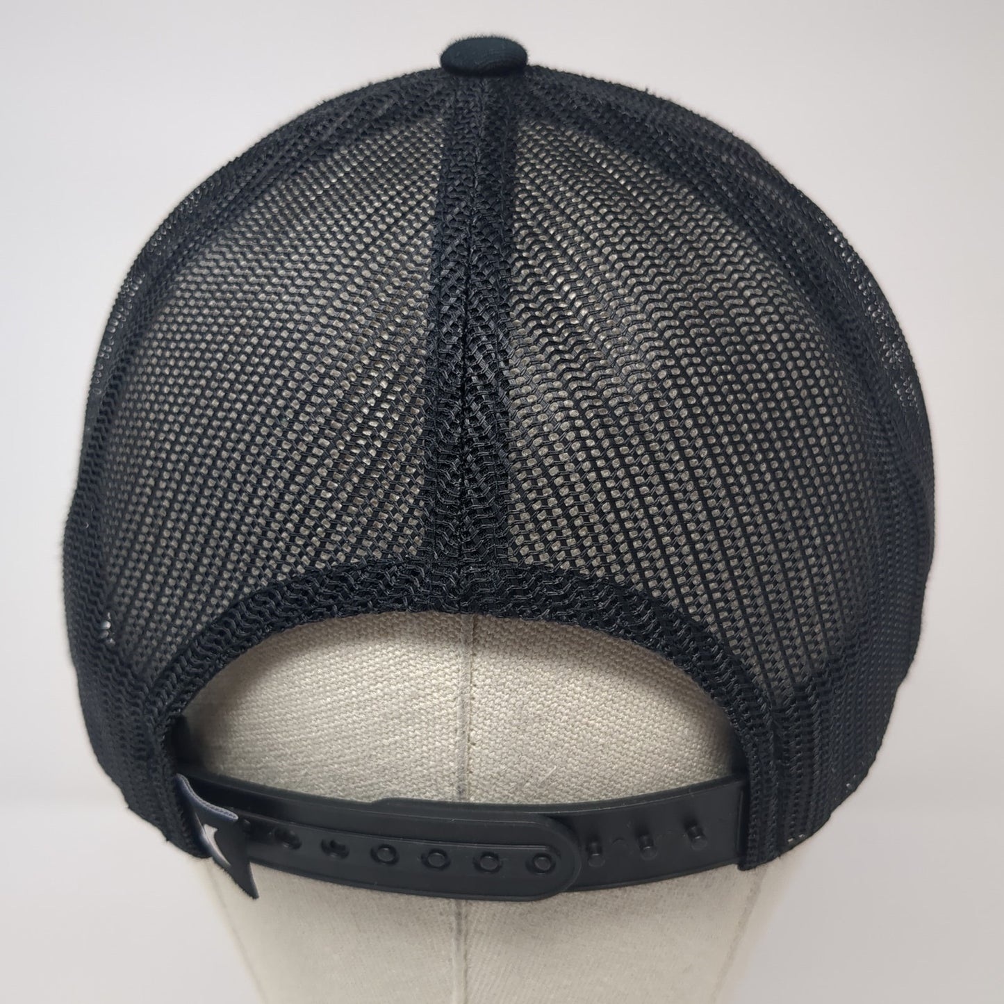 Mexico Hurley Snapback Trucker Hat Black One Size Adjustable Mesh Back Yupoong